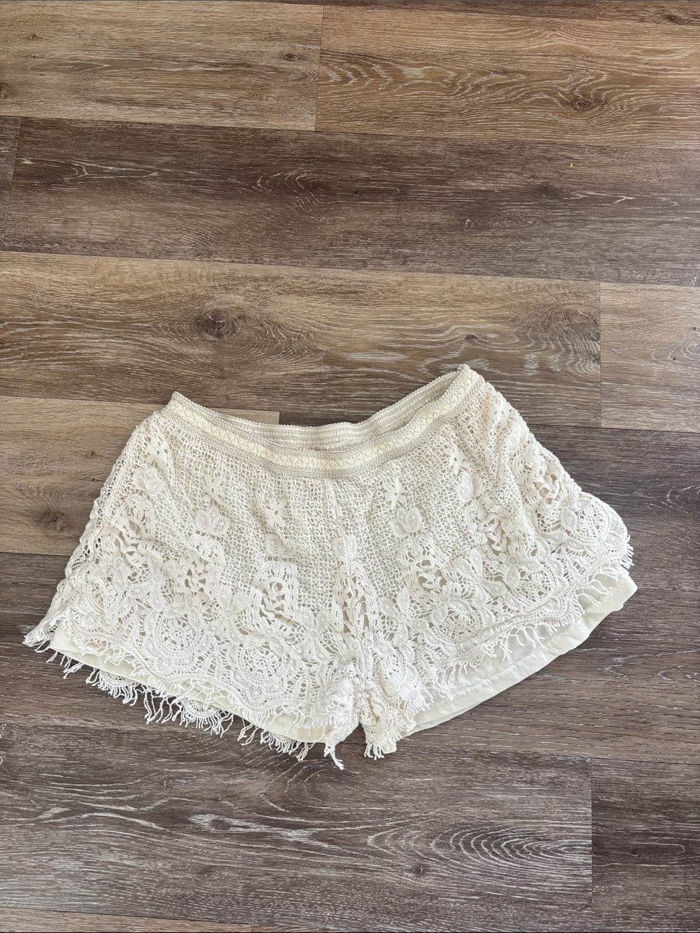Crochet shorts